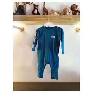 Baby full body rash guard - size 3-6 months. North Face NWT